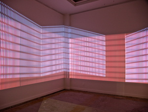 Videoinstallation Läufer 4