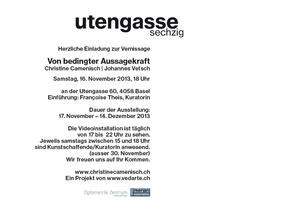 Einladungskarte Rückseite
