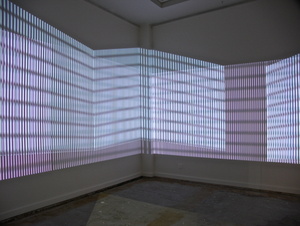 Videoinstallation Läufer 4